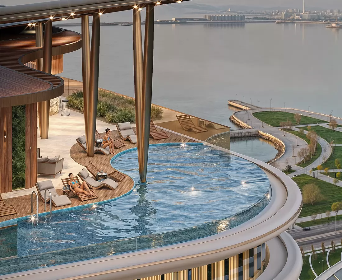 Avenue 8 <br> <span>infiniti hovuz</span>